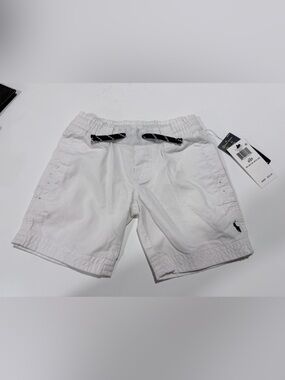 Polo by Ralph Lauren White Pull-On Swim Shorts KIDS 2T